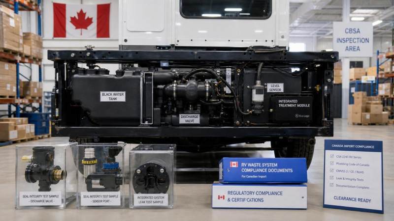 Canada Requires CSA B483 Certification for RV Waste Systems