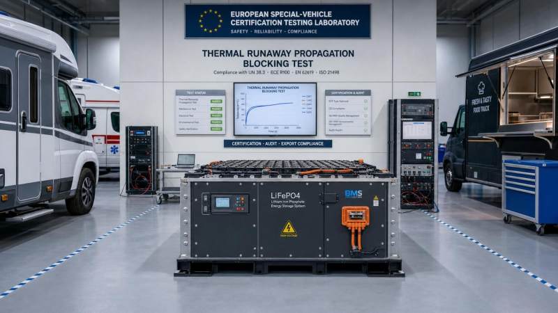 EU Enforces ECE R100.03 Rev.2 for LiFePO4 Battery Systems