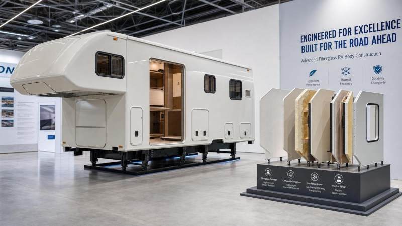 Fiberglass RV Body Structures Explained: Weight, Repairability, and Insulation Trade-Offs