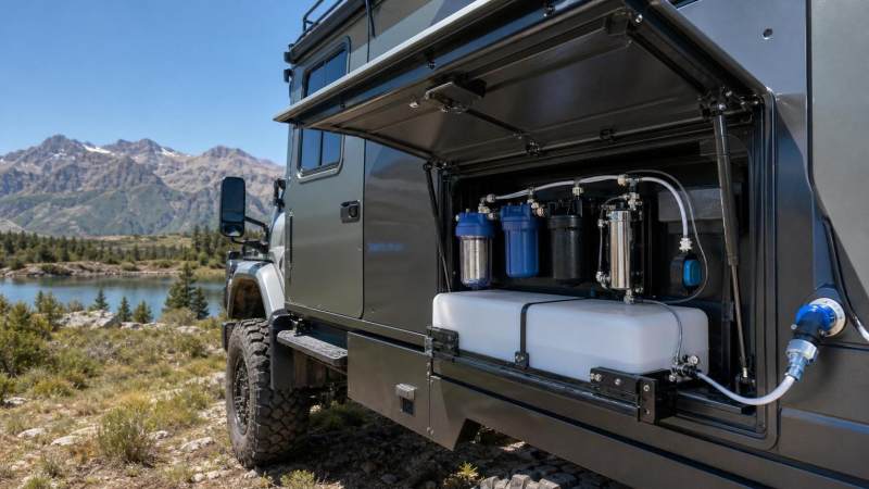 How to Choose a Vehicle Water Treatment Tank for Off-Grid RV and Expedition Use