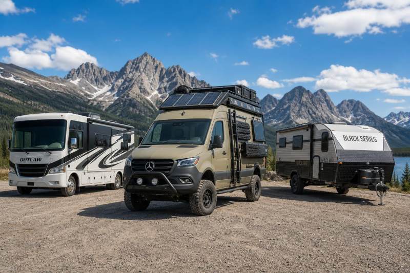 What Makes Overlanding Vehicles Different from Standard RVs and Towable Campers?
