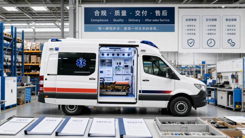 How to Evaluate an Ambulance Conversion Supplier for Compliance, Lead Time, and After-Sales