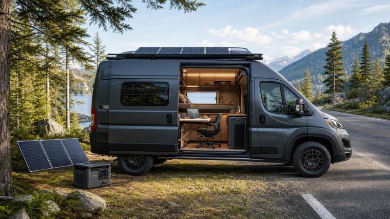 Mobile Living Solutions for Remote Work and Travel: Types, Layouts, and Power Options