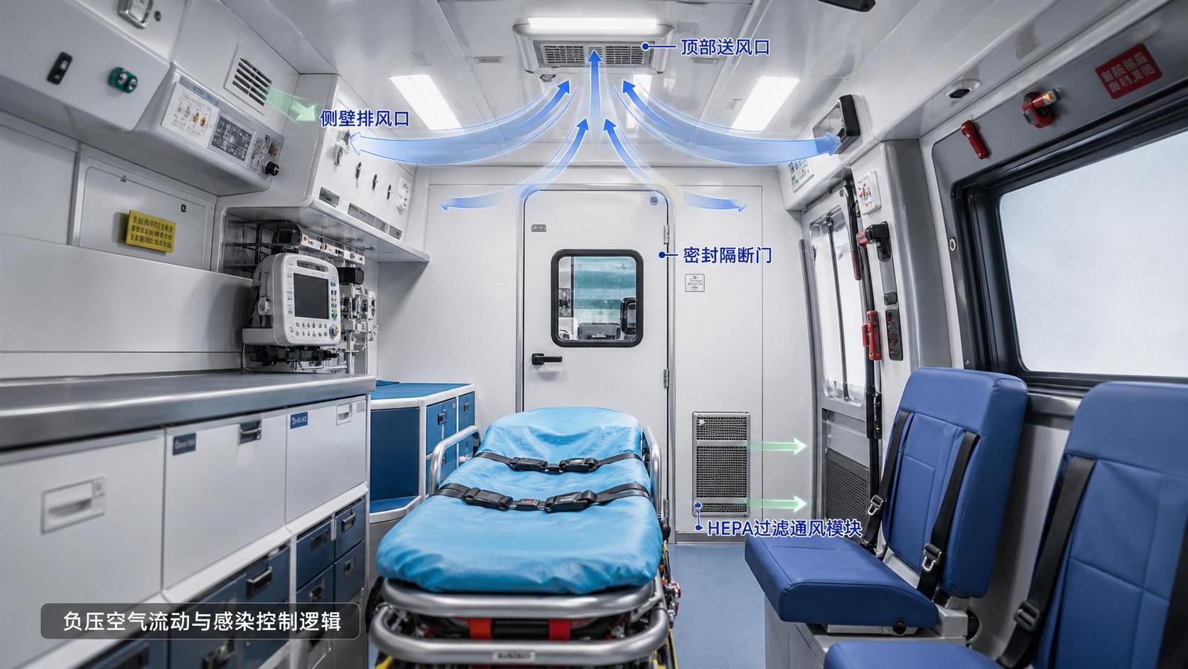 How Ambulance Airflow Systems Work: Key Design Features for Infection Control