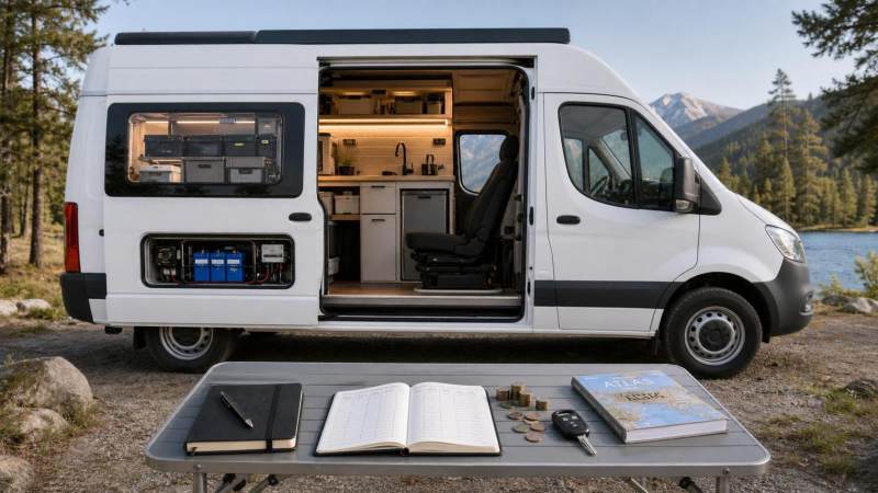 Vanlife and Mobile Lifestyle Cost: Monthly Budget, Hidden Expenses, and Setup Trade-Offs