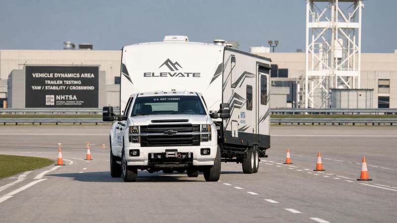 DOT Opens Pre-Review for 2026 RV Stability Test