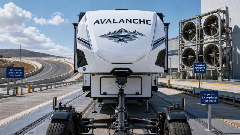 DOT Rule Tightens RV Trailer Stability Testing