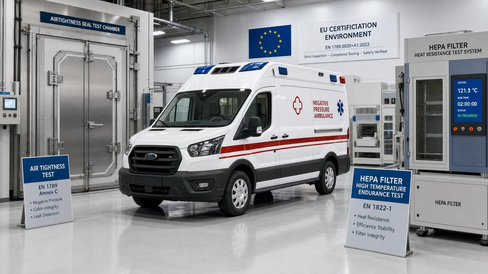 EU ECE R123 Update Tightens Approval for Negative Pressure Ambulances