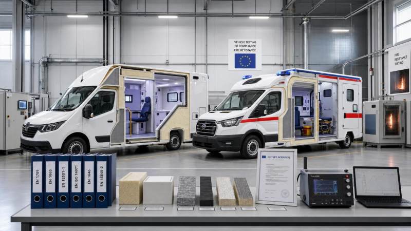 EU ECE R118 Revision Takes Effect for Medical Vehicles
