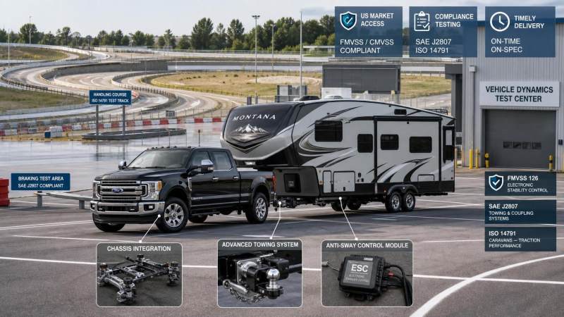 DOT Rule Takes Effect for RV Towing Systems