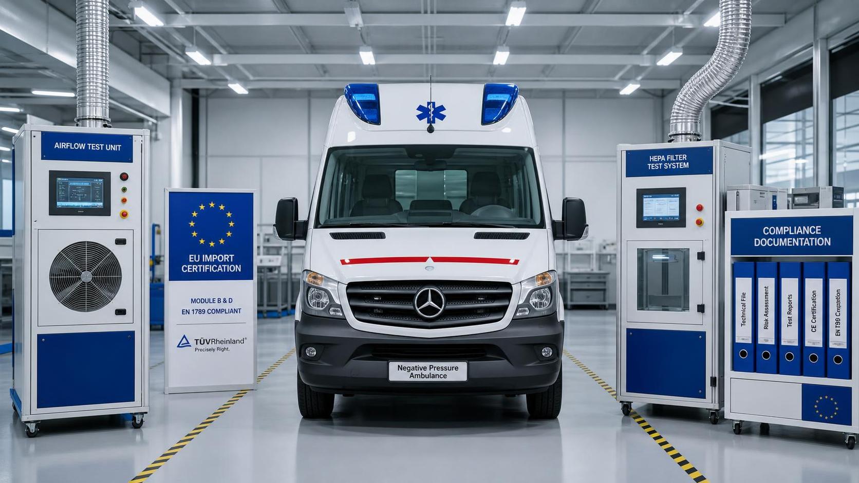 EU ECE R123 Rule Takes Effect for Imported Negative Pressure Ambulances