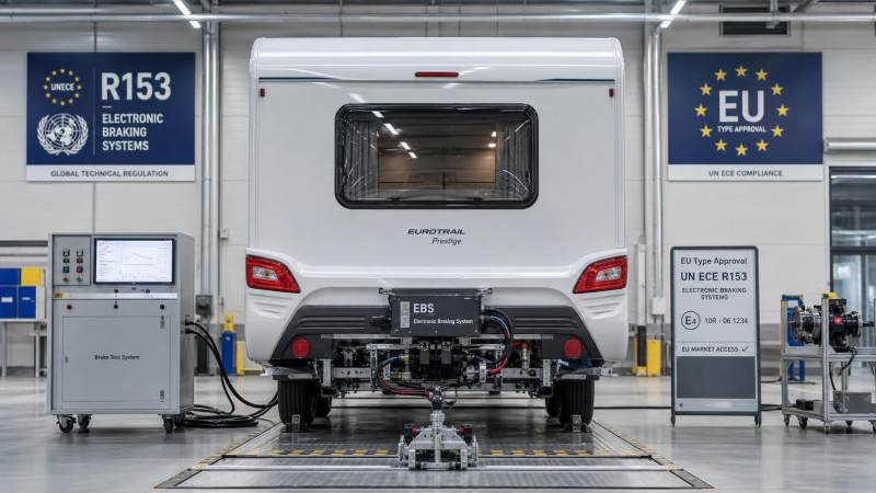EU R153 Rule Takes Effect for Towable RV Braking