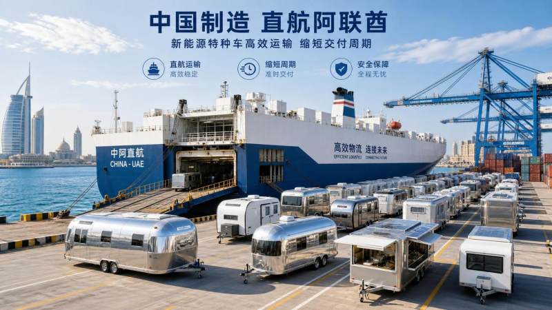 China-UAE Direct Route Cuts EV Specialty Vehicle Lead Time