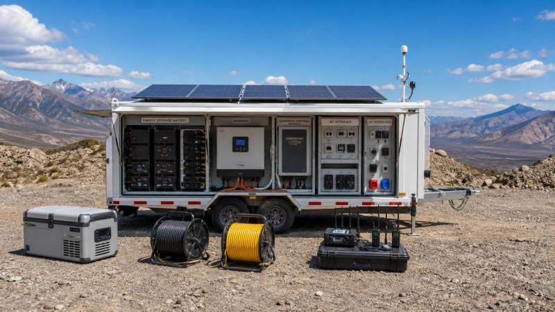 How to Size an Integrated Off Grid Power System for Mobile and Remote Operations