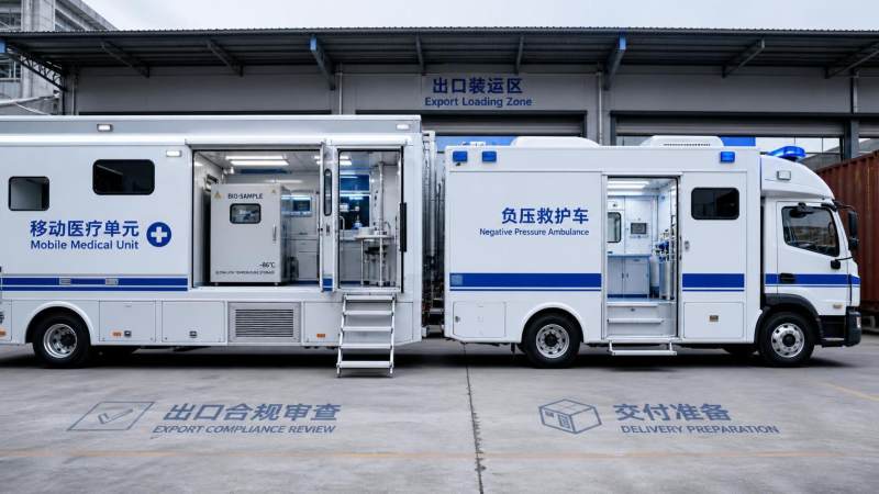 China Tightens Export Review for Germplasm on Aug. 1, Affecting Mobile Medical Vehicle Shipments