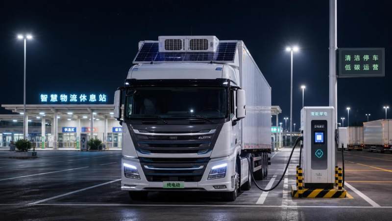 Electric Parking Systems: How Fleet Operators Can Cut Idling Costs at Rest Stops
