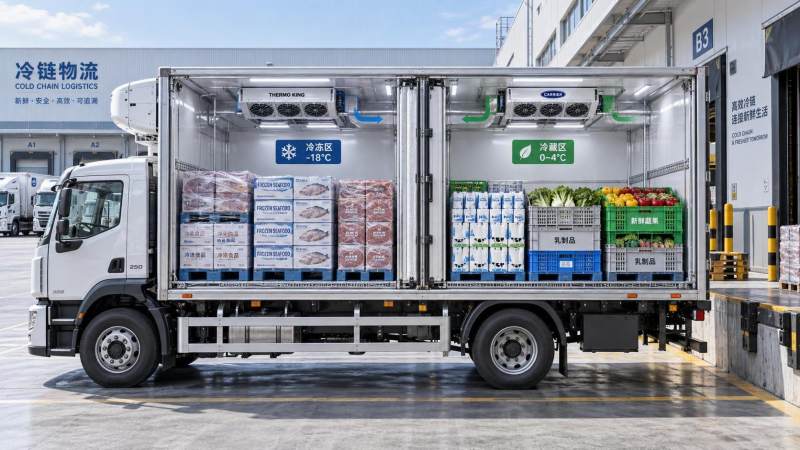 How to Specify Multi-Temperature Truck Refrigeration for Mixed Frozen and Chilled Loads