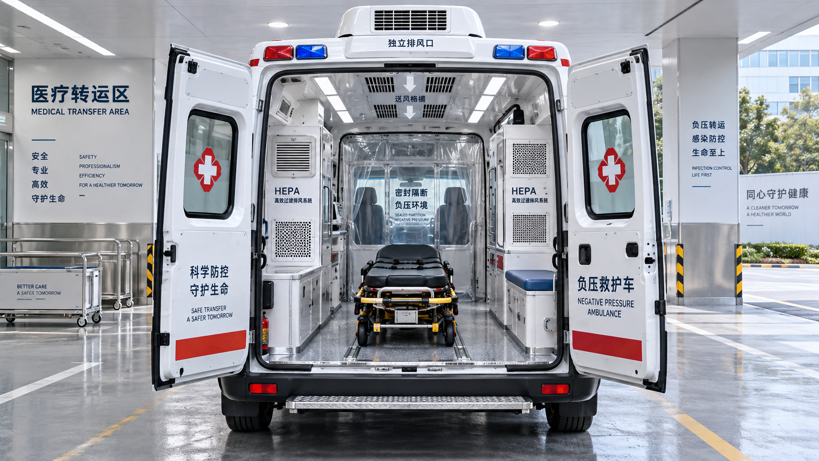 How to Specify HEPA Negative Pressure Vehicles for Infectious Patient Transport