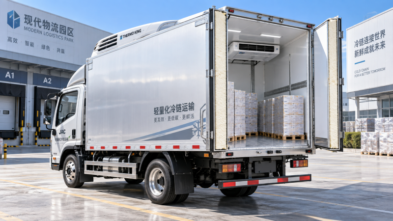 Can a Lightweight Refrigerated Body Cut Fuel Use Without Losing Insulation?