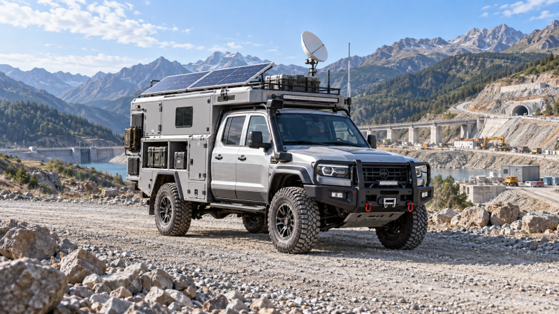 What does it cost to build an off-road vehicle for remote work?