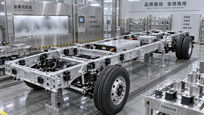 How to Specify an Aluminum Vehicle Chassis for Weight, Payload, and Corrosion Resistance