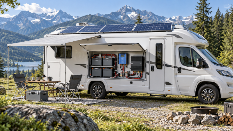 How to Size an Off-Grid RV Solar System for Multi-Day Camping Without Shore Power