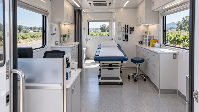 Modular Mobile Medical Vehicles: Choosing a Layout for Rural Primary Care