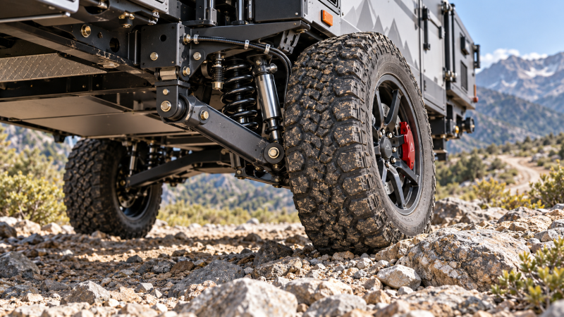 Camper Trailer Systems: Choosing Brakes and Suspension for Off-Road Travel