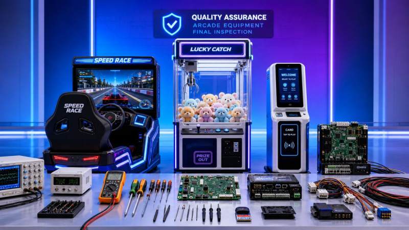 Arcade Equipment Manufacturing Checks Before Bulk Orders