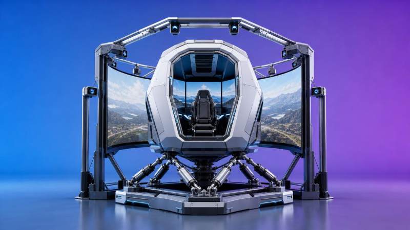 Digital Simulation Technology in Flight and Mech Training