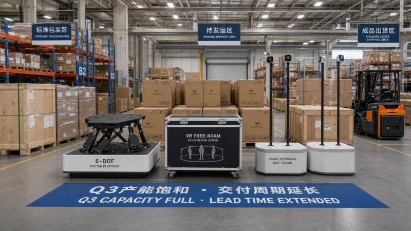 Shanghai VR Expo Delay Extends Free-Roam Lead Times