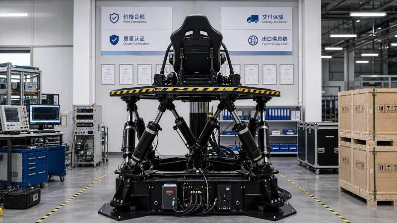 China Price Crackdown Reaches 6-DOF Simulator Supply