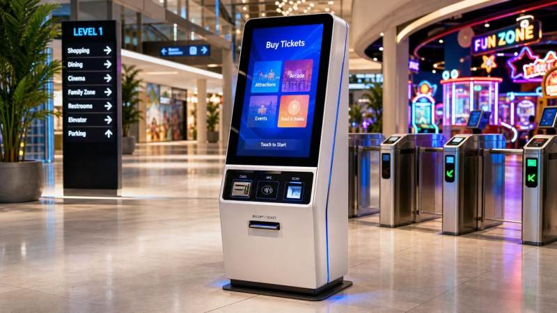 How to Choose Interactive Kiosk Systems for Arcades, Malls, and FECs