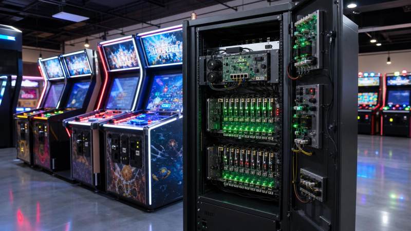 How an IoT Arcade Control Manufacturer Supports Remote Monitoring and Uptime