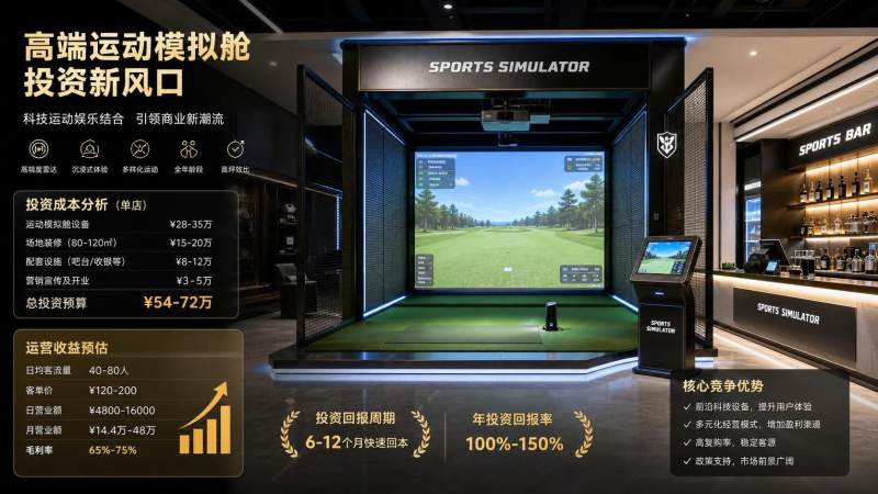 Indoor Sports Simulator Investment: Cost Drivers, Revenue Models, and ROI Benchmarks