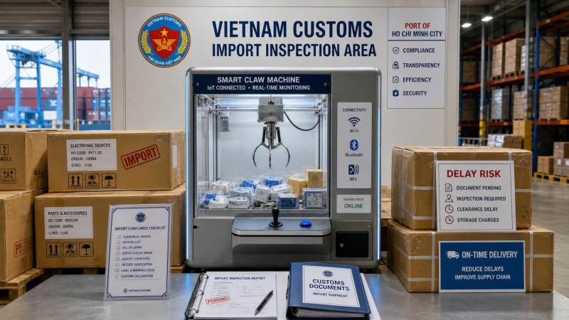 Vietnam Tightens Cybersecurity Clearance for IoT Claw Machines