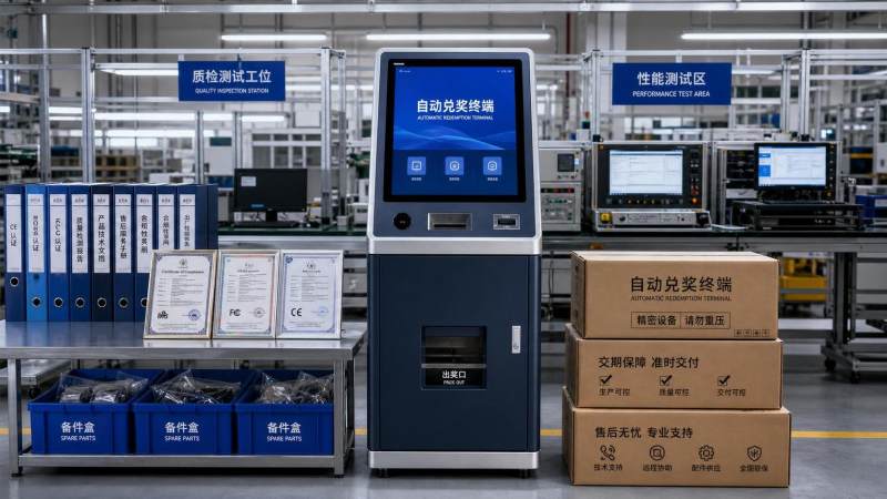 Automatic Prize Terminals Manufacturer Comparison: Compliance, Lead Time, and Support