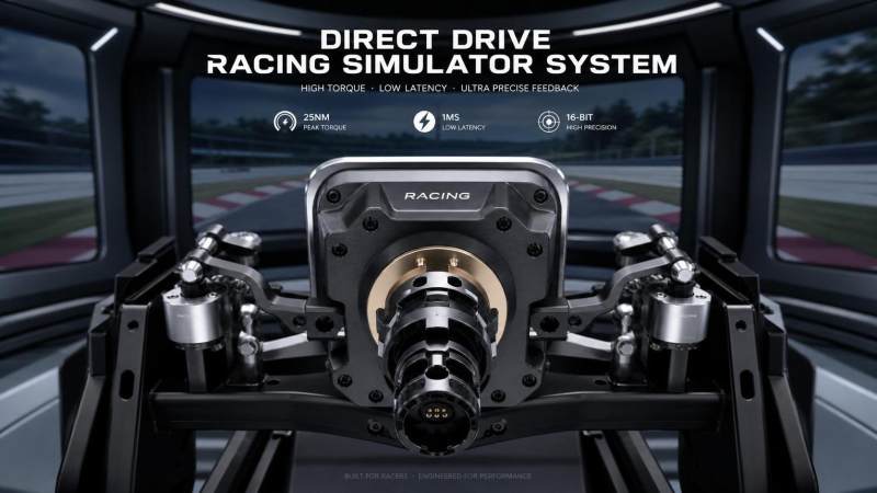 Direct Drive Motors Force Feedback Explained: What Torque, Latency, and Fidelity Mean