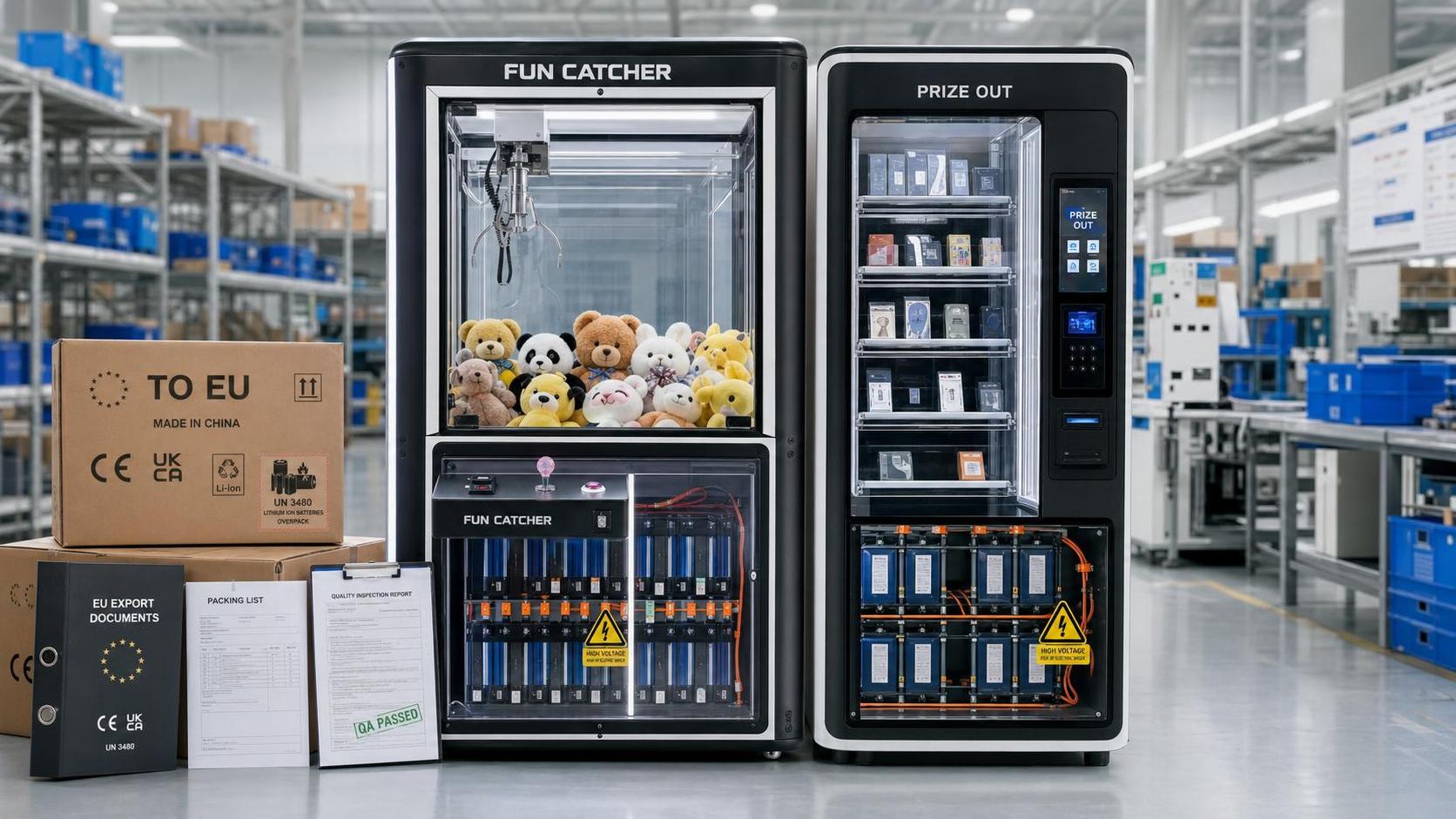 EU Battery Label Rule Hits Battery-Powered Arcade Exports