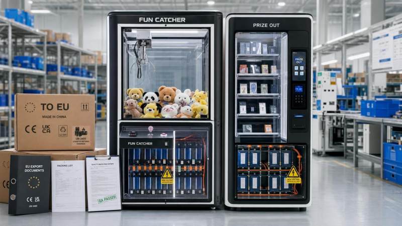 EU Battery Label Rule Hits Battery-Powered Arcade Exports
