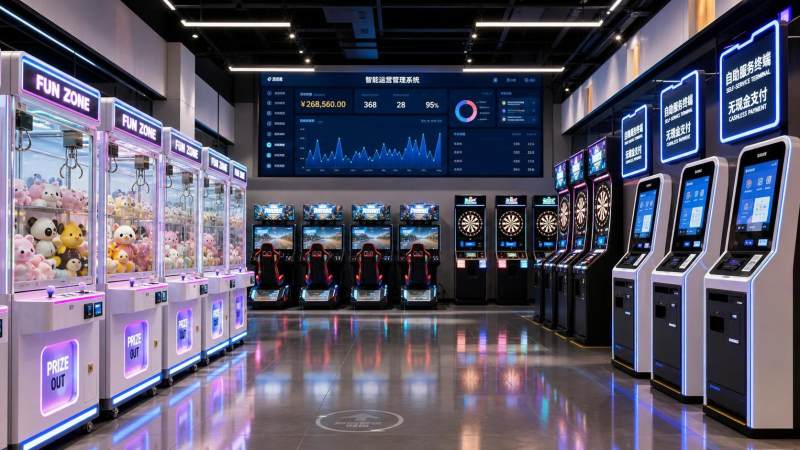 Smart IoT Arcade Control for Multi-Game Venues: Key Functions and Integration Tips