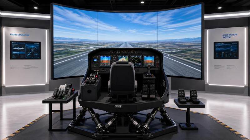 Flight Cockpit Simulation Systems Explained: Motion, Visuals, and Control Options