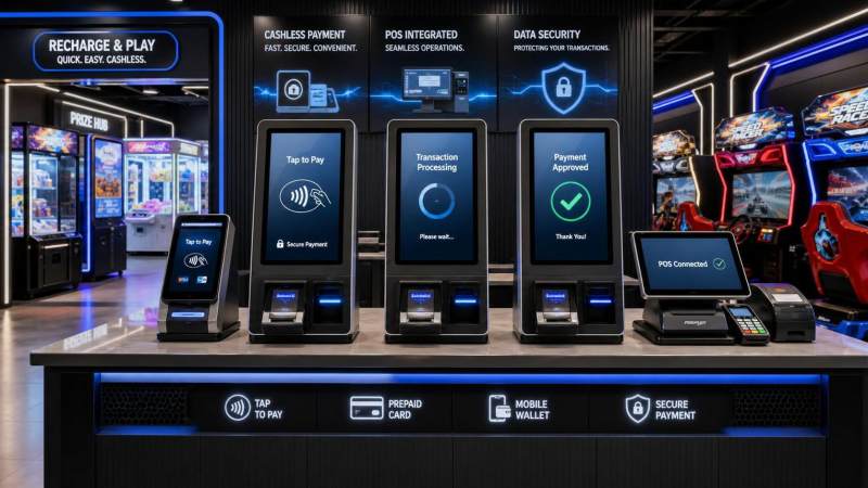 Choosing a Cashless Arcade Payment Supplier: Fees, POS Integration, and Data Security