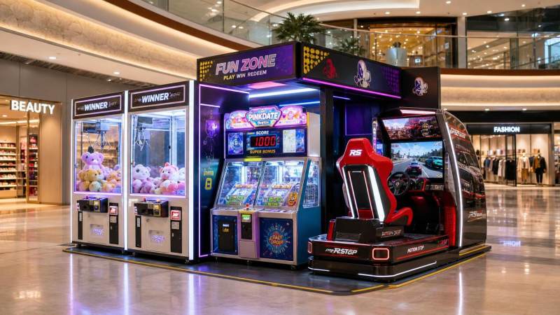 How to Choose High-Yield Arcade Games for Shopping Centers by Traffic and ROI