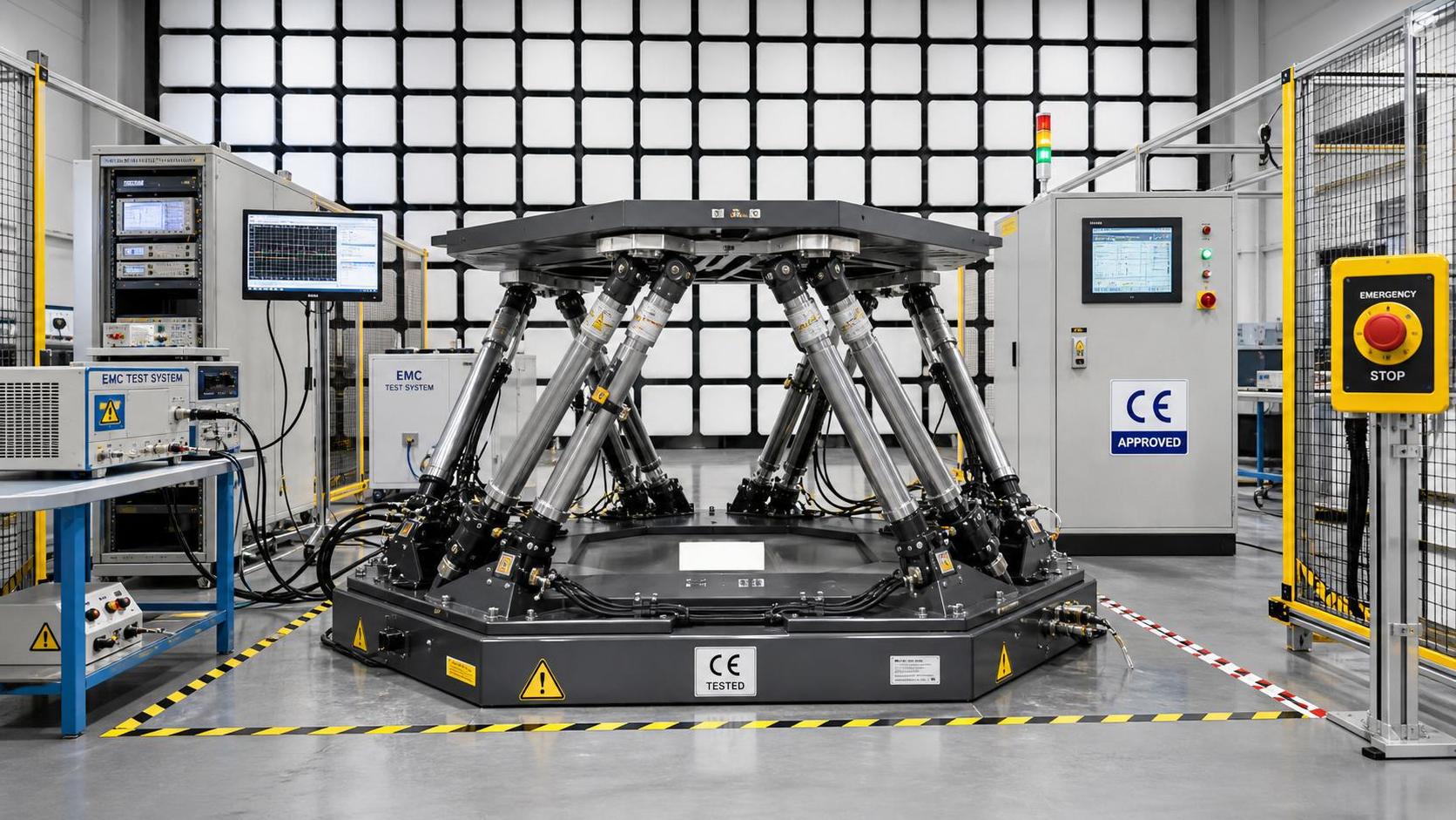 6-DOF Platform CE Requirements: Key Safety Tests and Documents for Simulator Approval