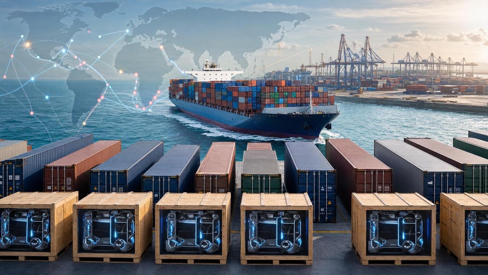 Asia-Europe Freight Jumps 18.7% on Red Sea Disruption