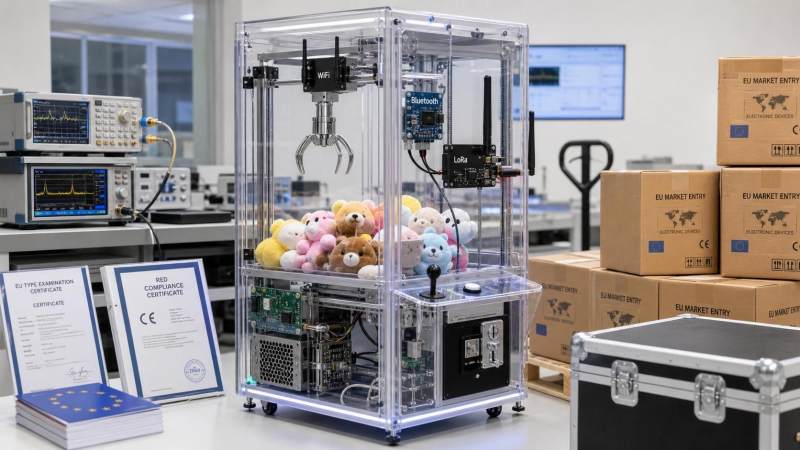 EU Rule Takes Effect: IoT Claw Machines Need EN 303 647