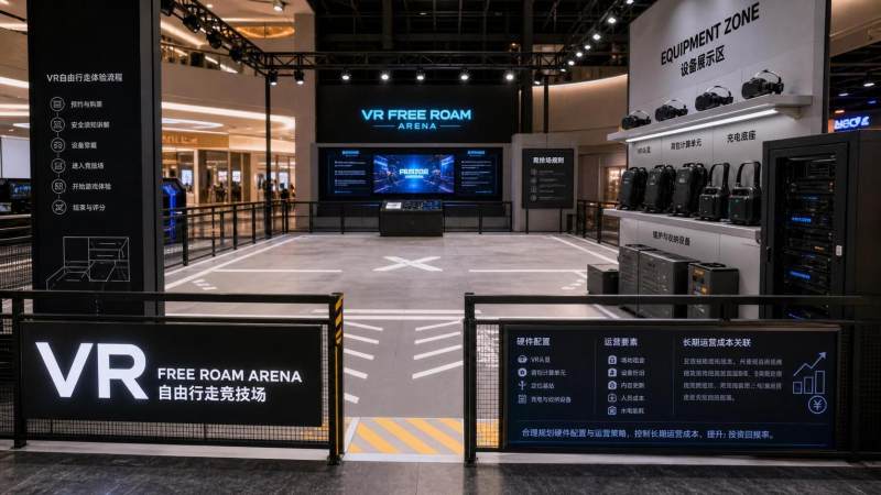 VR Free-Roam Arenas Cost Breakdown: Space, Hardware, Staffing, and Maintenance