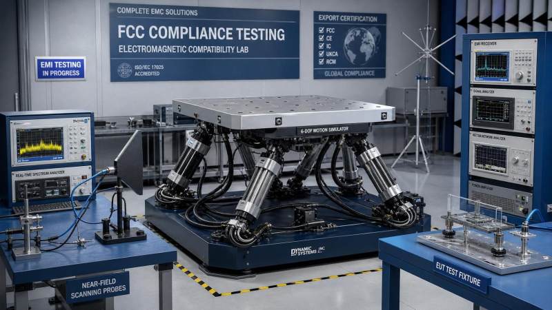 FCC Tightens EMI Test Rule for 6-DOF Simulators