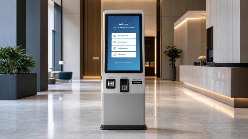 Interactive Kiosk Terminals: What Specs Matter for Self-Service Deployment?